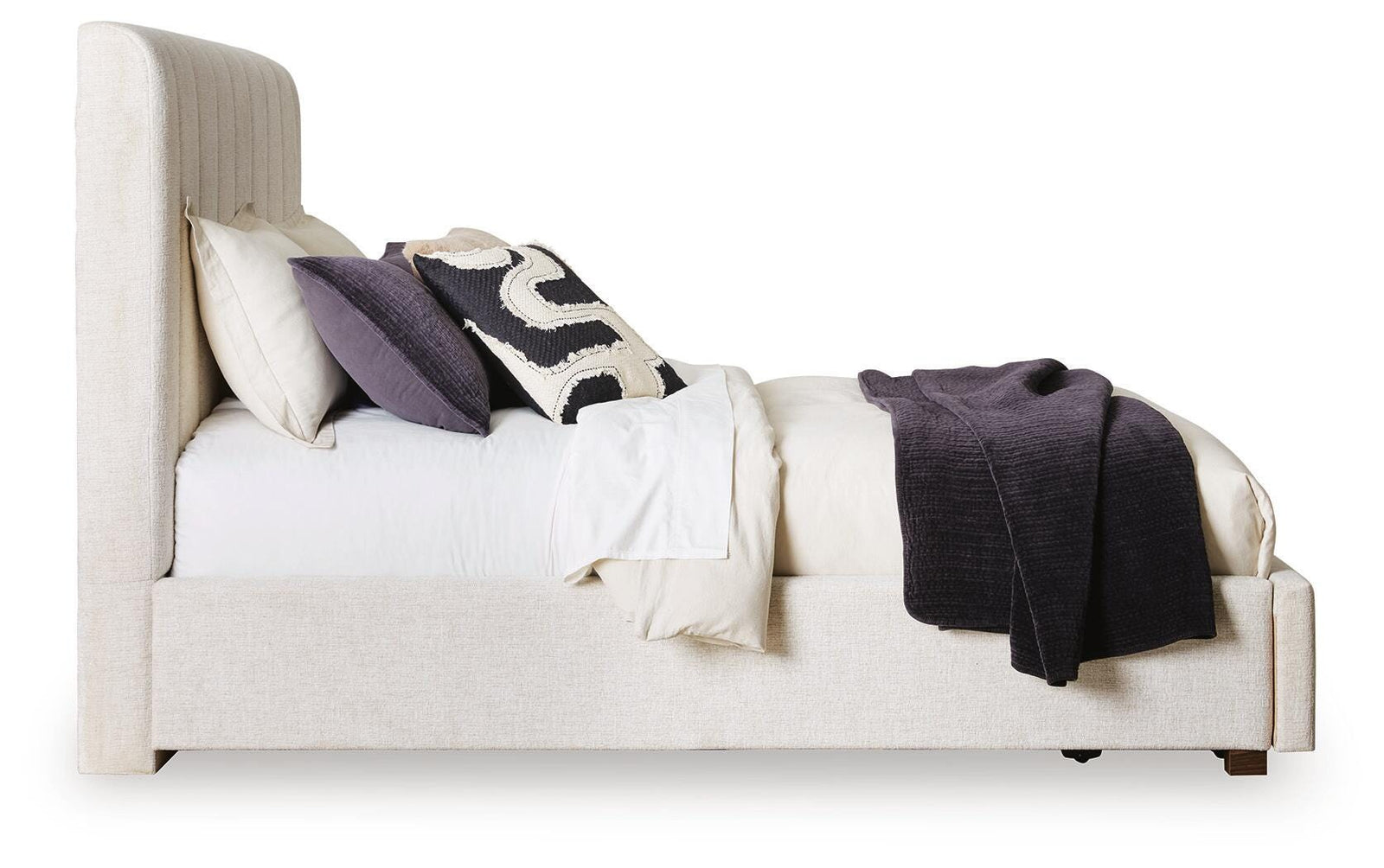 Brizmore Queen Upholstered Storage Bed (PCB2611-SI) - Image 6