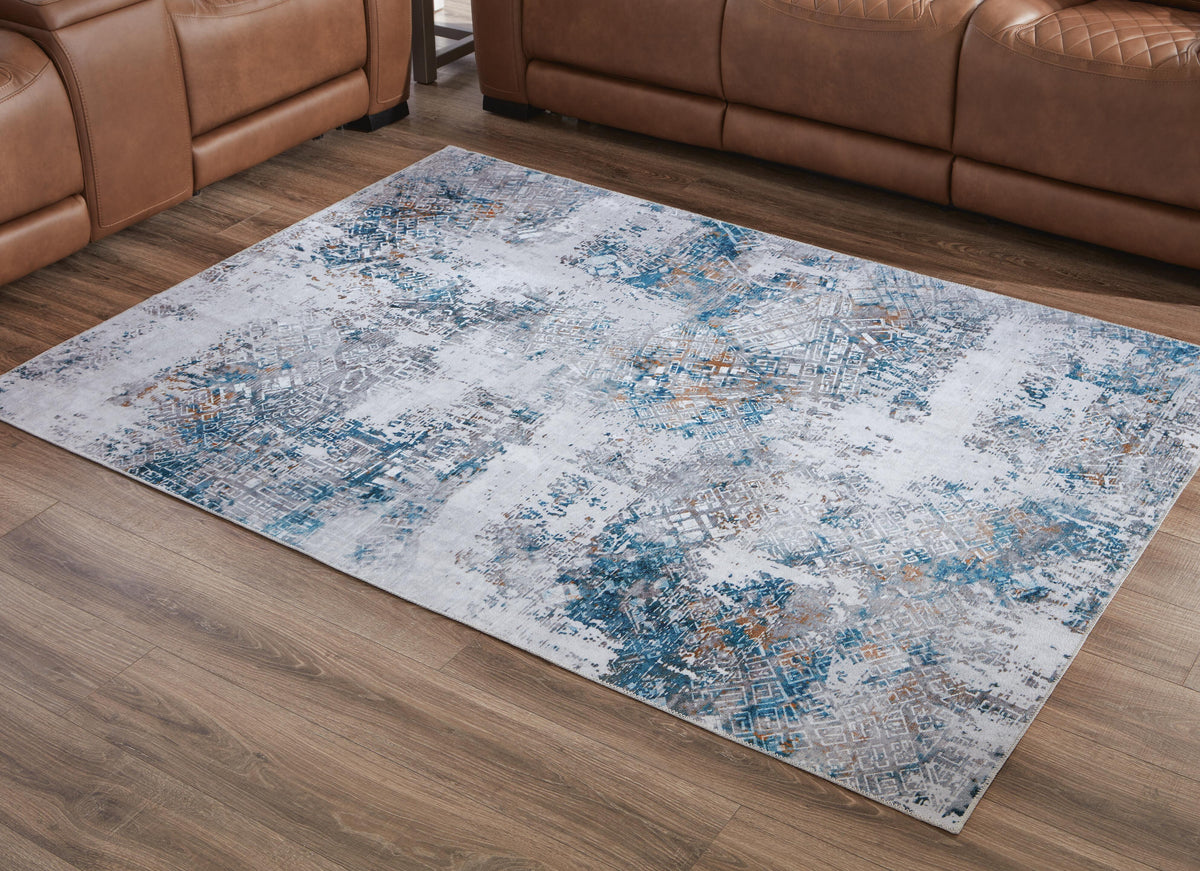 Garyard 5 x 7 Washable Rug (R40577-SI) - Image 2