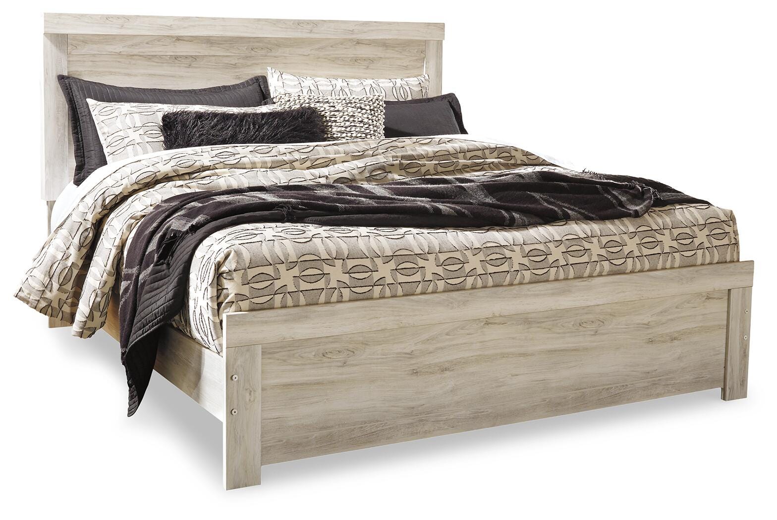 Bellaby Panel Bed and 2 Nightstands (B331-SI) - Image 2