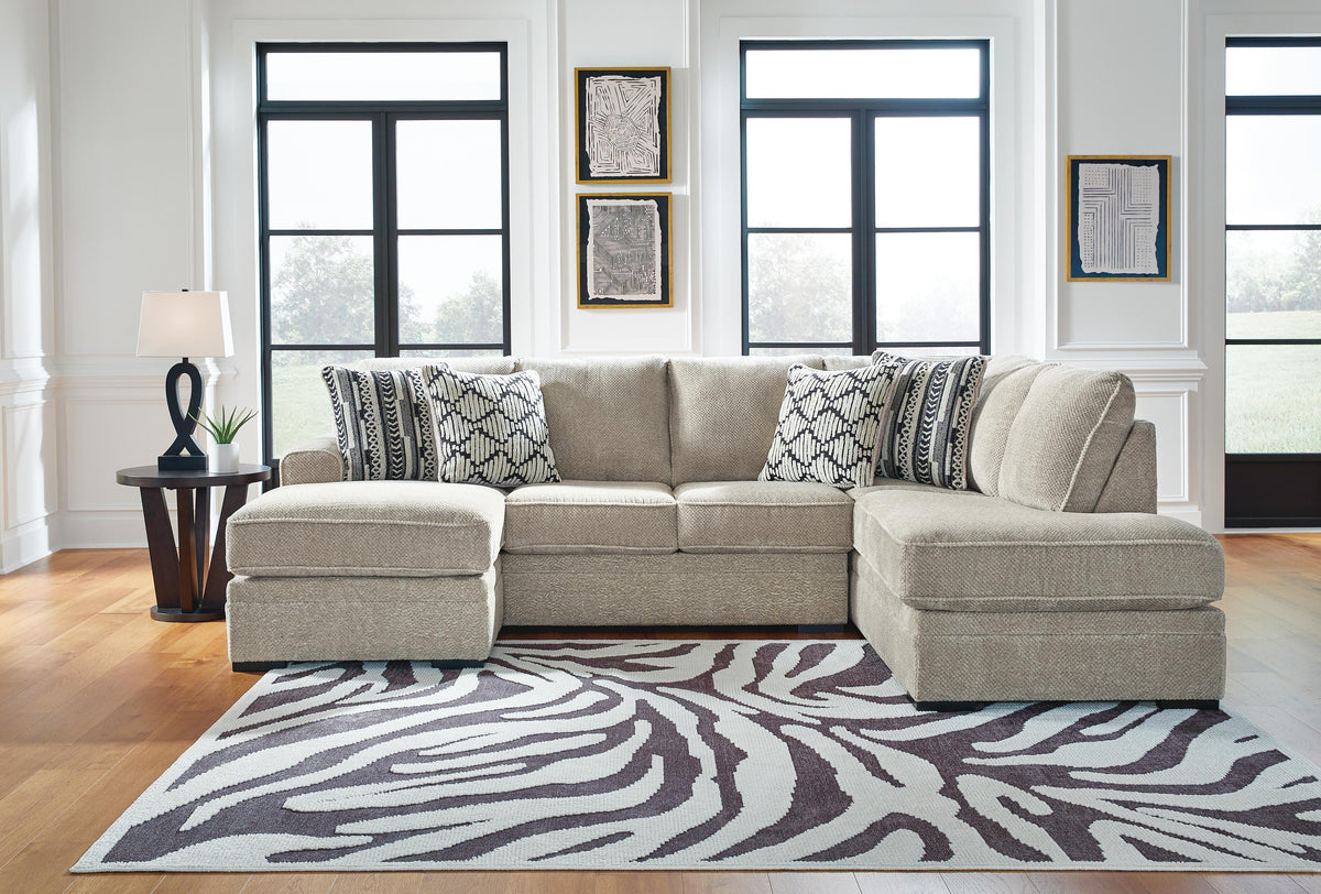 Calnita 2-Piece Sectional with Chaise (20502-SI) - Image 3