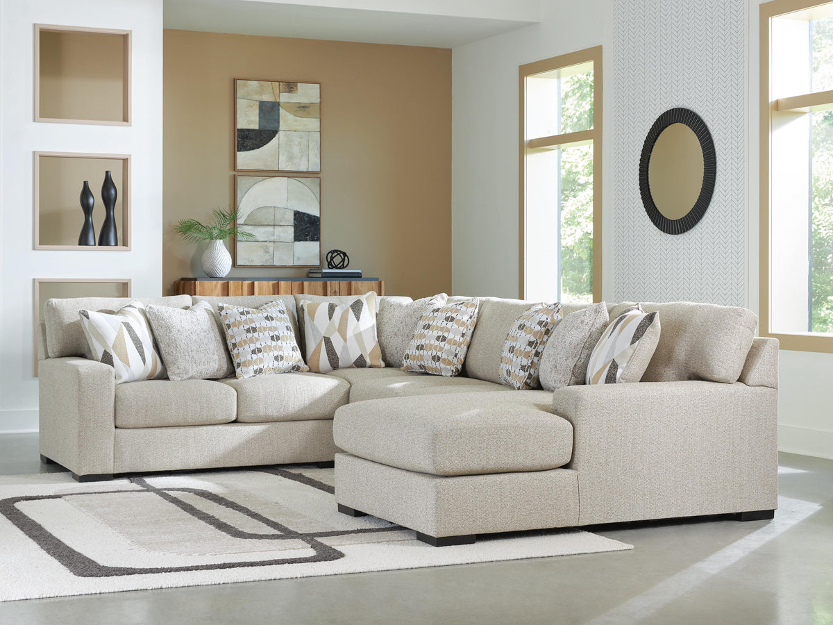 Laurelgrove 4-Piece Sectional with Chaise (75105-SI) - Image 2