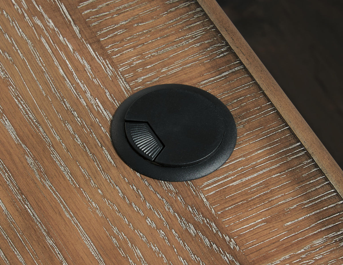 Realyn Home Office Desk Return (H743-SI) - Image 4