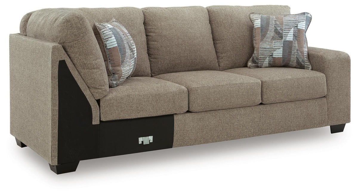 Newellen Right-Arm Facing Sofa with Corner Wedge (48404-SI) - Image 5