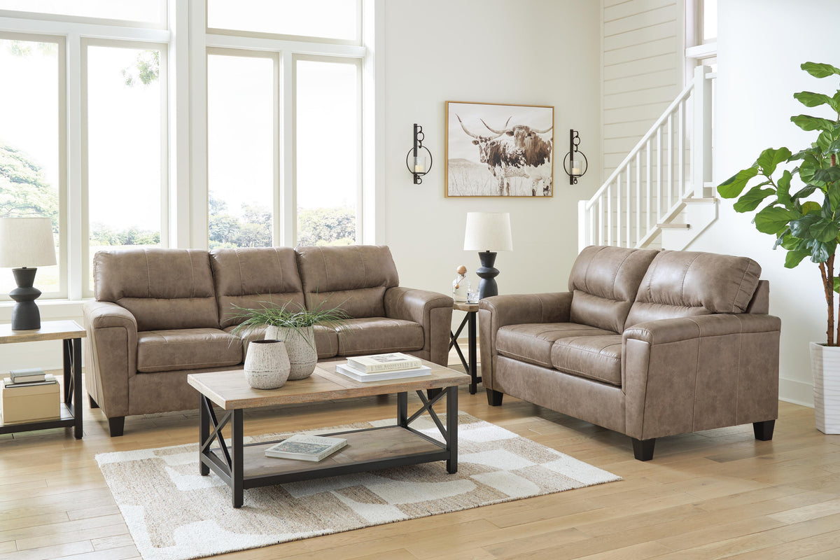 Navi Sofa and Loveseat (94004-SI) - Image 3