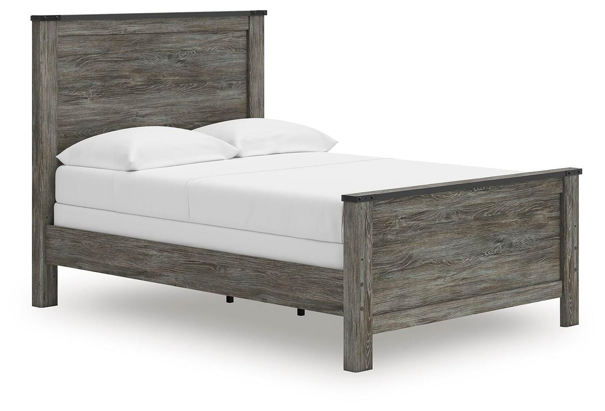 Frandern Panel Bed, Dresser and Mirror (B4480-SI) - Image 10