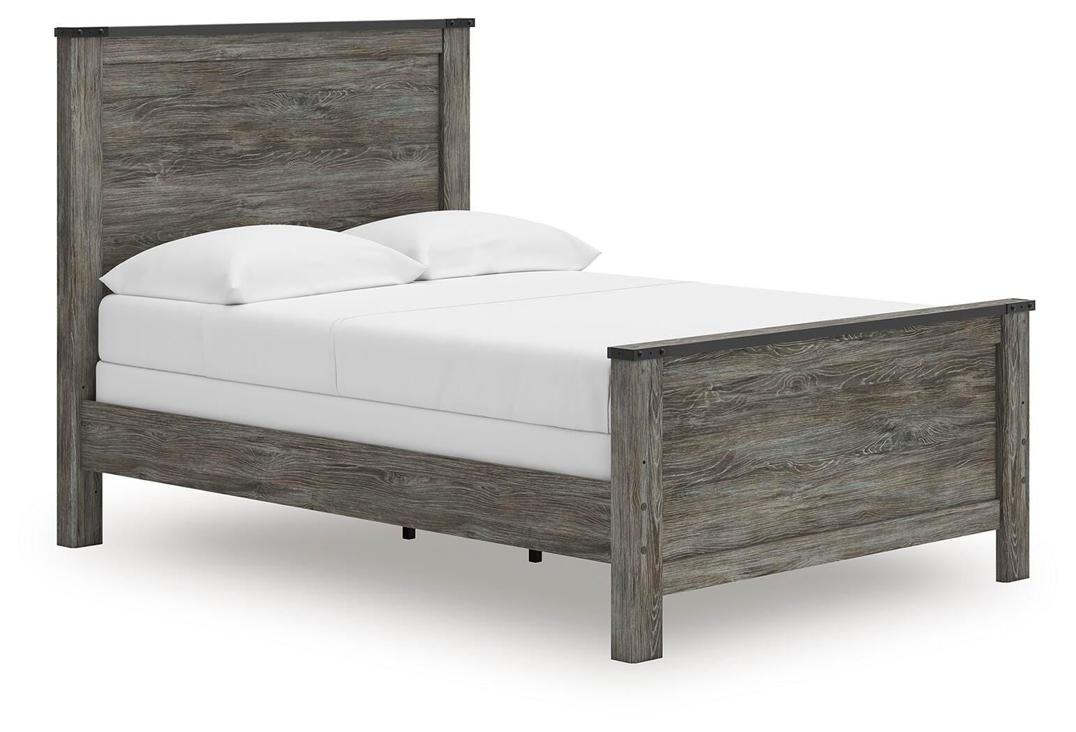 Frandern Panel Bed, Dresser and Mirror (B4480-SI) - Image 10