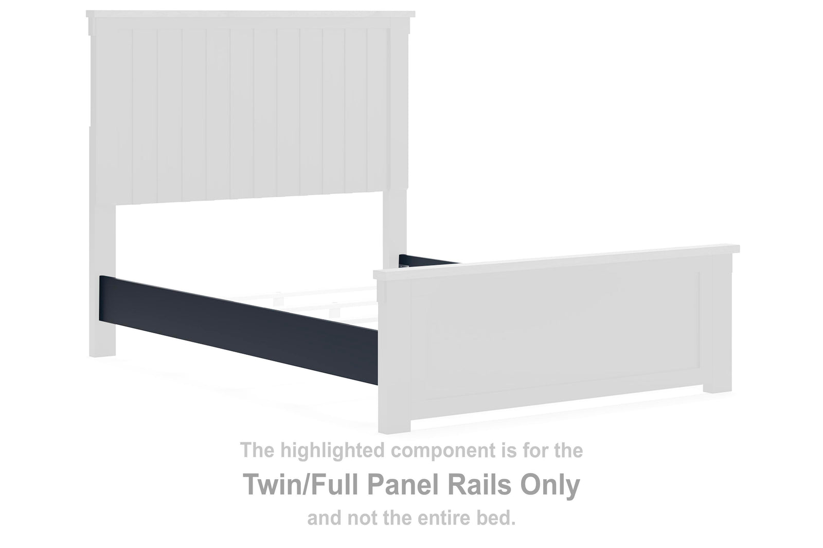 Landocken Panel Rails - Brown/Blue  (B414-SI) - Image 2