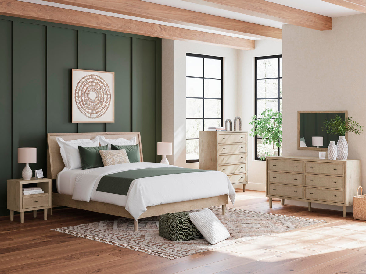 Cielden Panel Bed - Two-tone  (B1199-SI) - Image 10