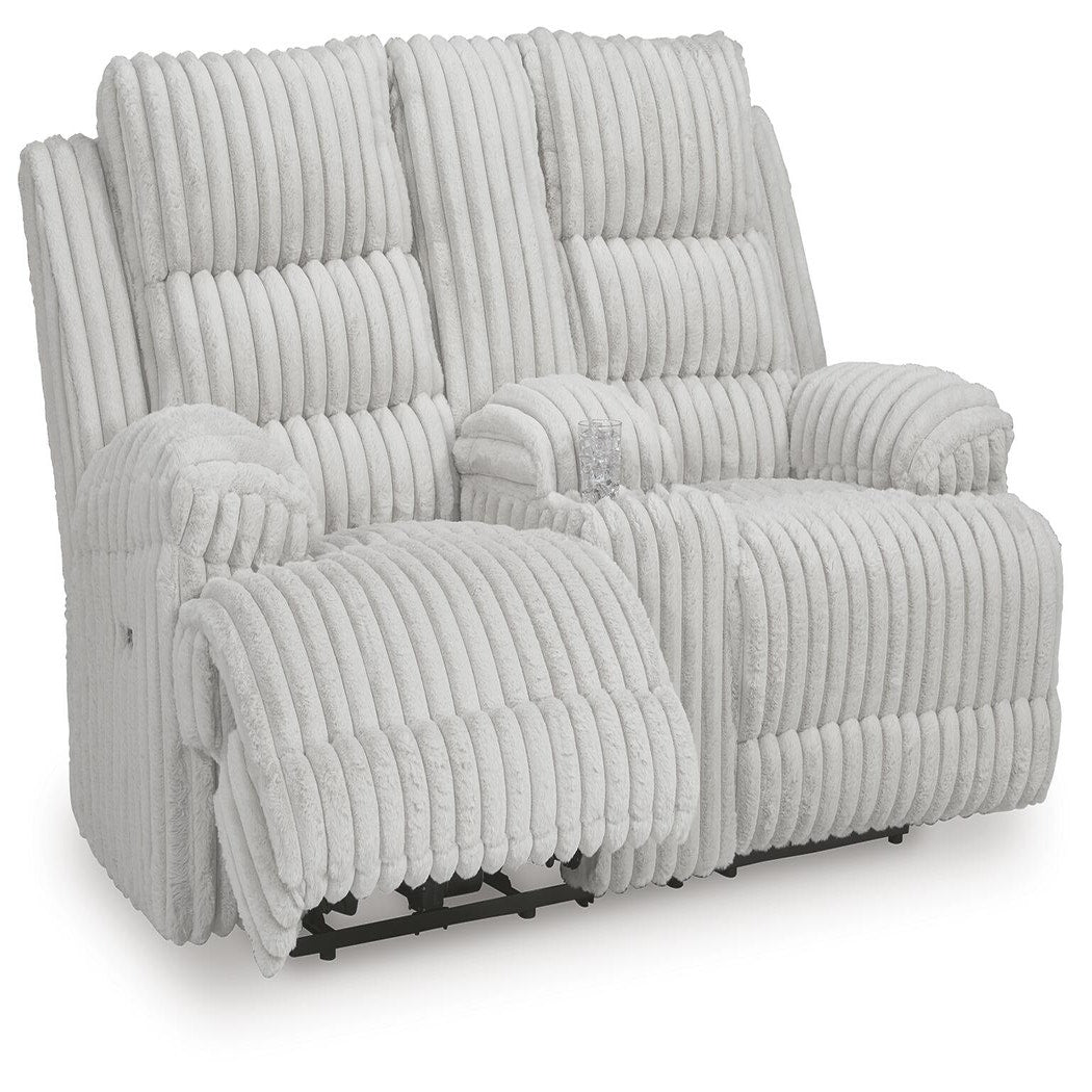 Rhines Falls Power Reclining Sofa with Drop Down Table (PC42804-SI) - Image 10