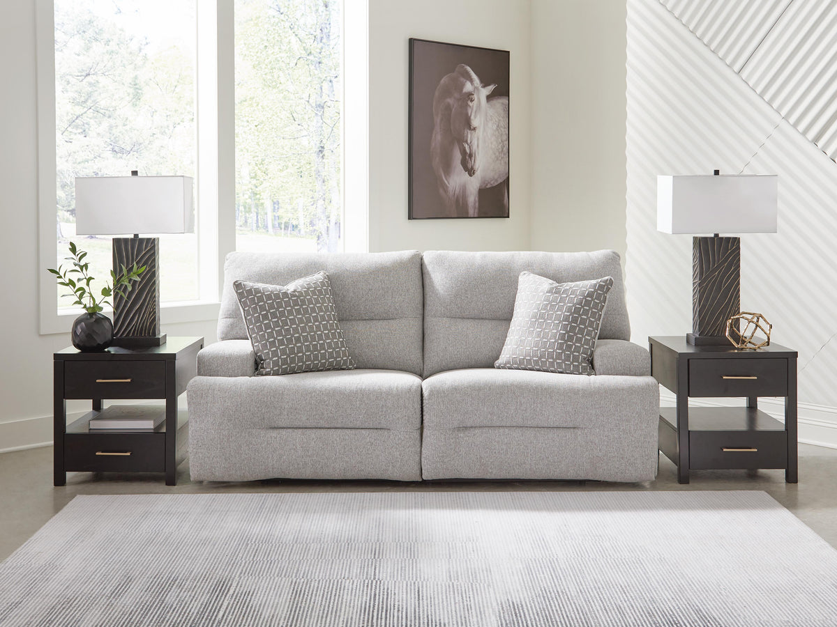 Acklen Place 2-Piece Power Reclining Sectional Loveseat (93605-SI) - Image 2