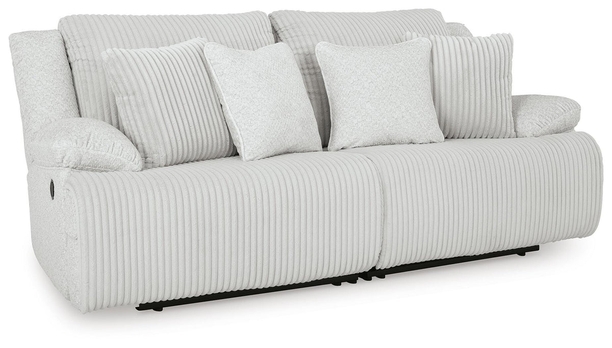 Top Tier 2-Piece Reclining Sectional Loveseat (92706-SI)
