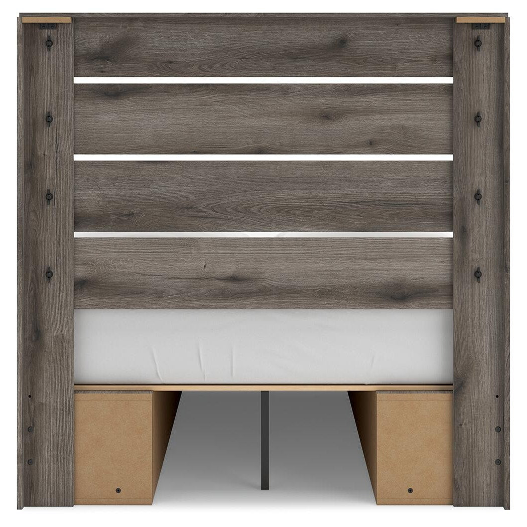 Graystorm Full Panel Bed with Storage (PCB2405-SI) - Image 6