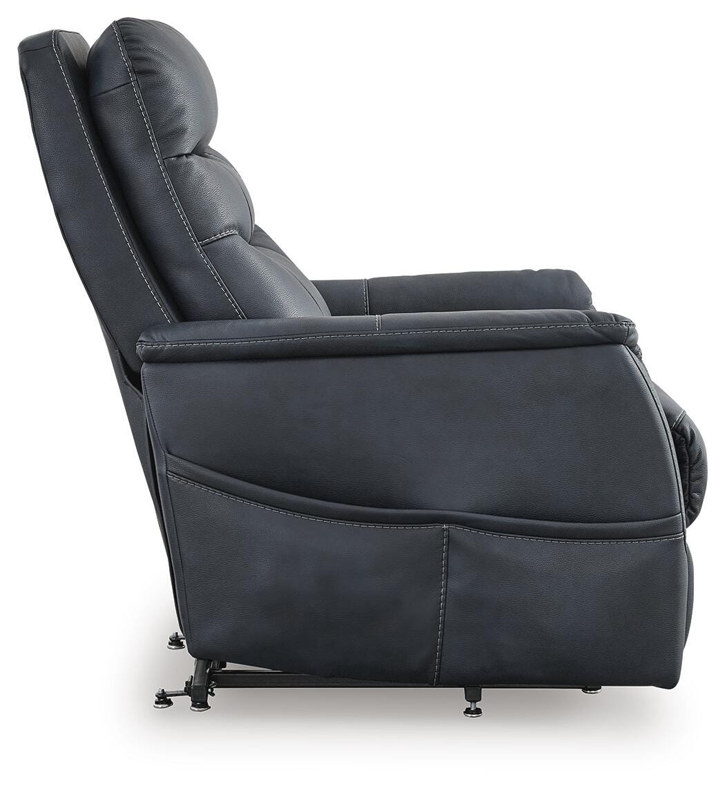 Strawbill Power Lift Recliner (63910-SI) - Image 5