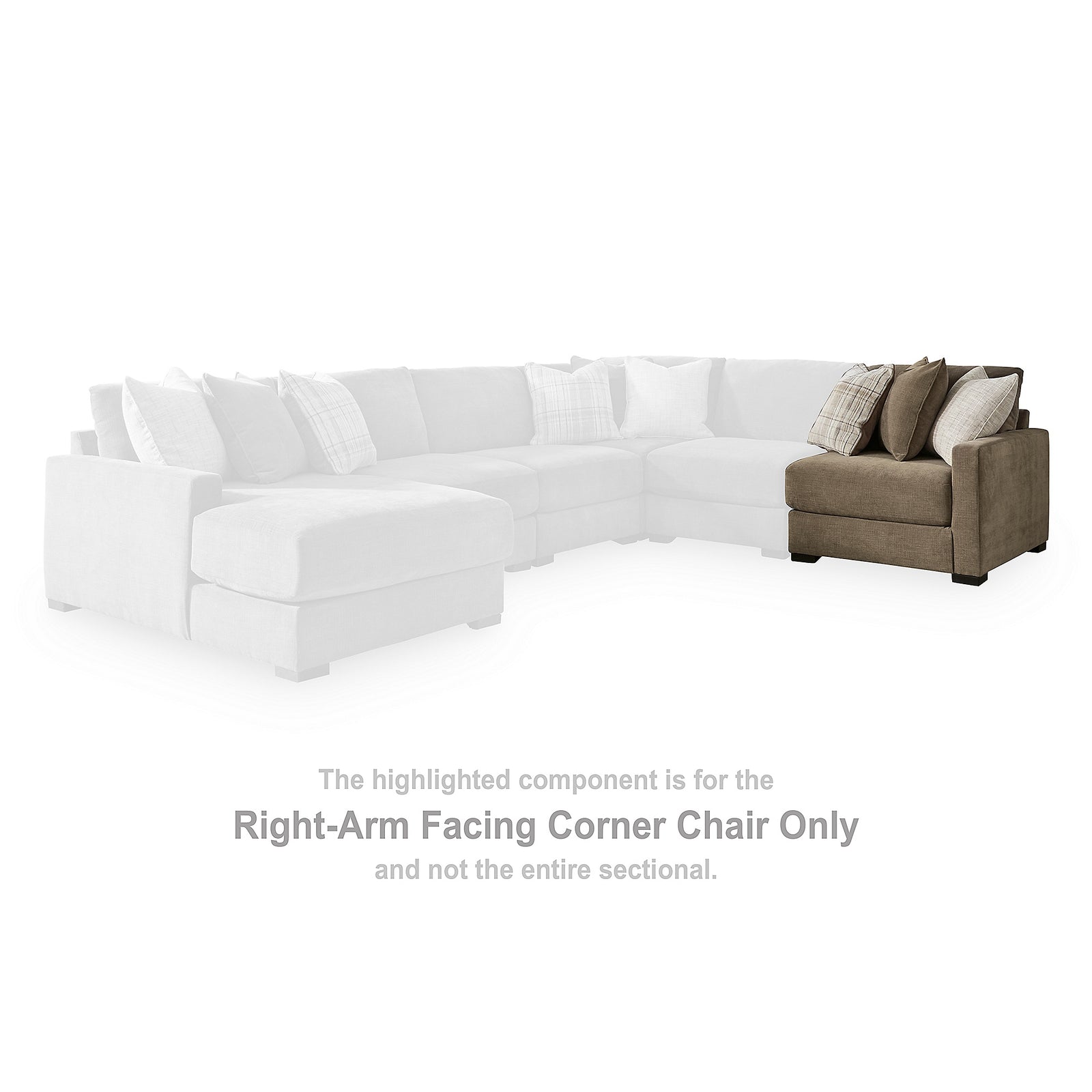 Camellia-Court Right-Arm Facing Corner Chaise (6820717-SI) - Image 13