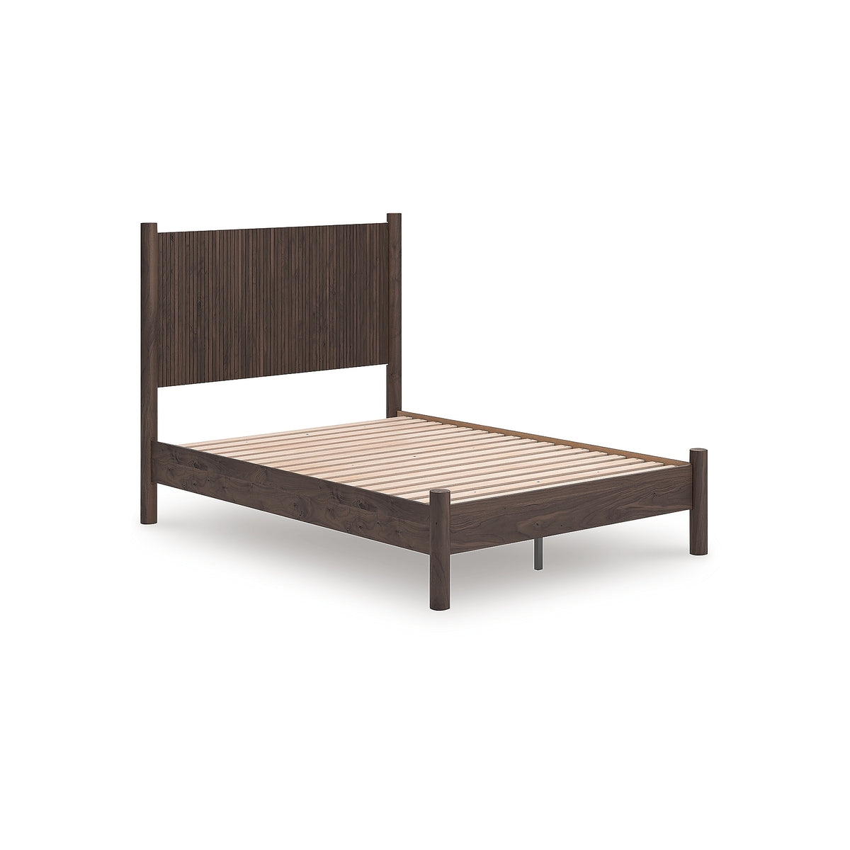 Pamytta Full Panel Platform Bed, Dresser and Mirror (PCB2614-SI) - Image 8