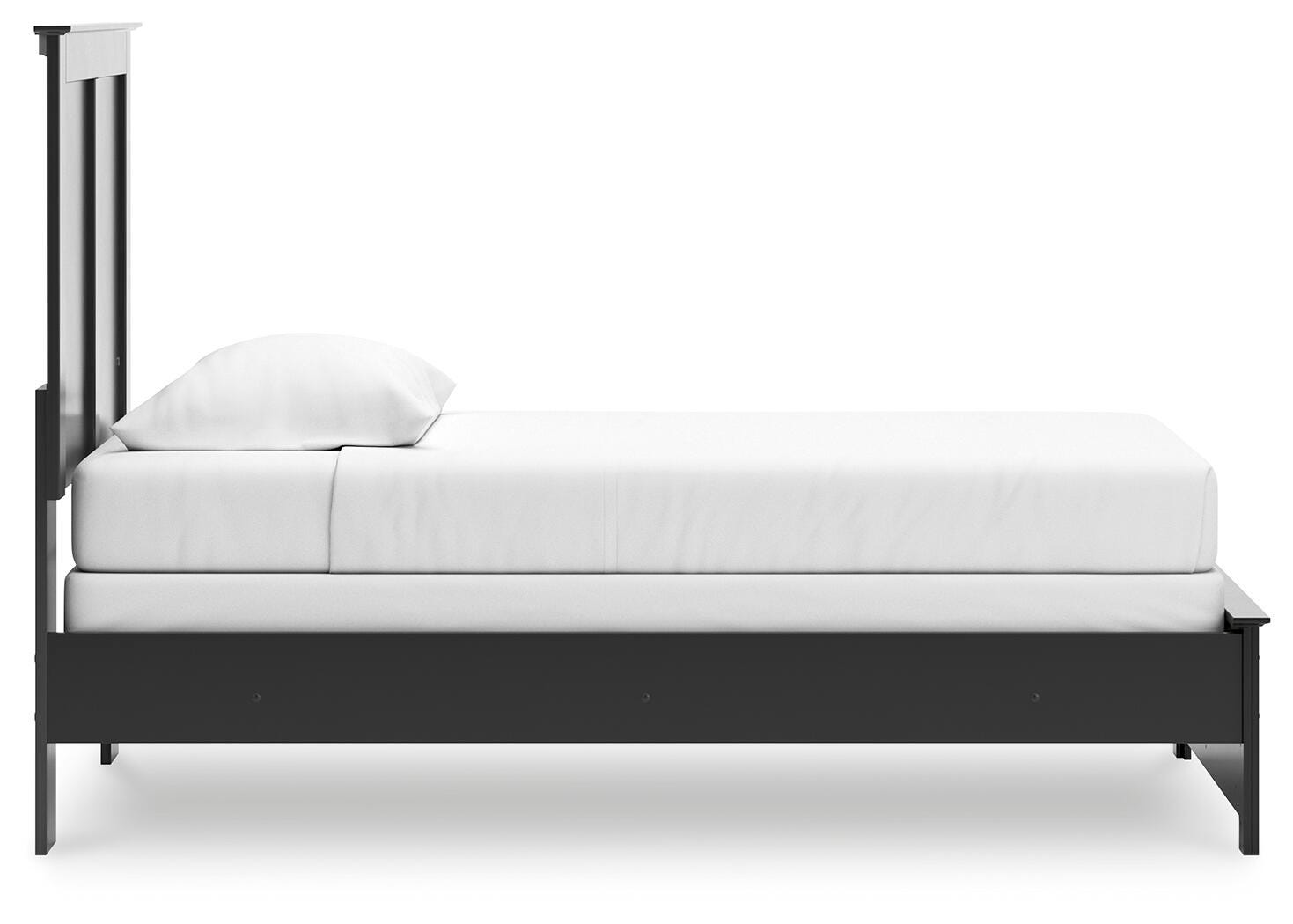 Maribel Panel Bed and Nightstand (B138-SI) - Image 4