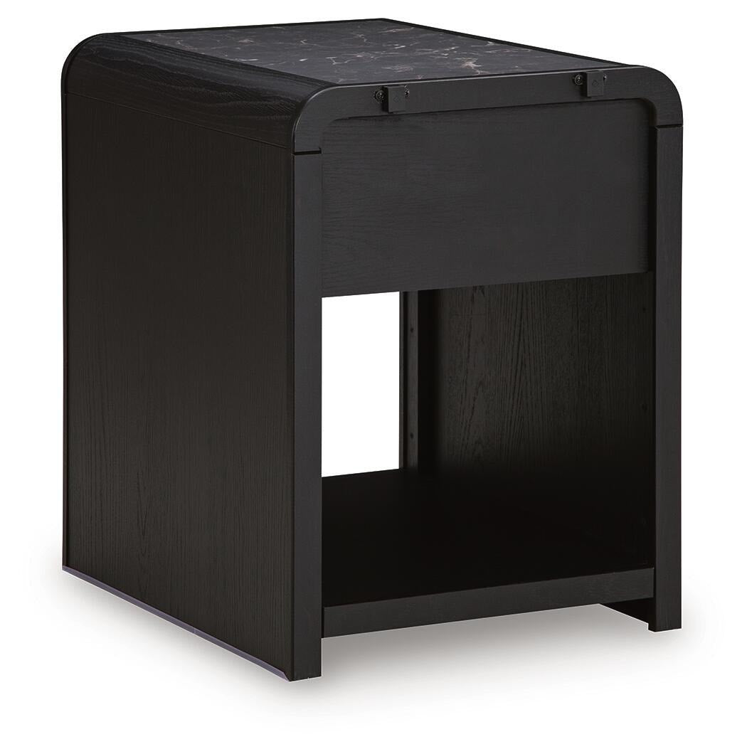 Clanden End Table - Black  (T1540-SI) - Image 4