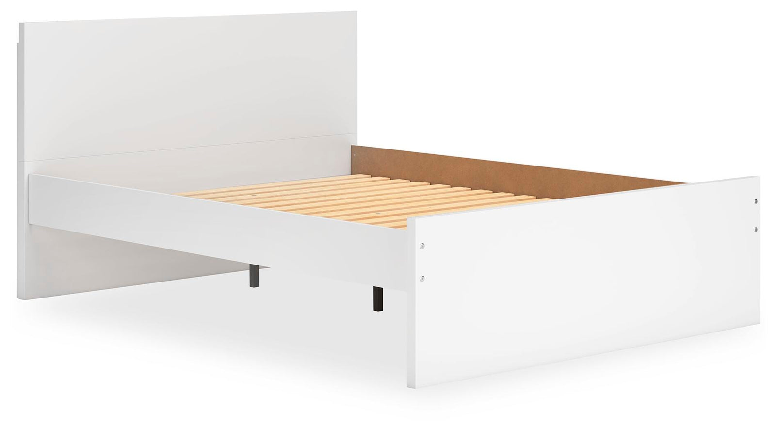 Onita Panel Platform Bed - White  (EB9630-SI) - Image 2
