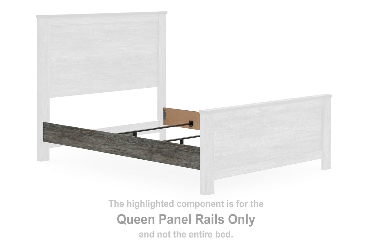 Frandern Panel Rails - Gray  (B4480-SI)