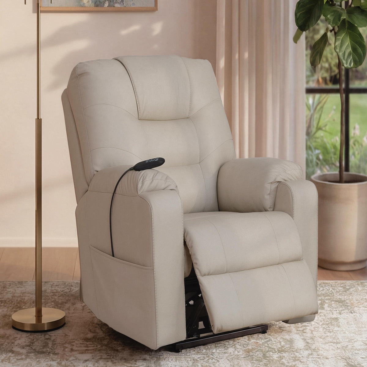 Belmone Pike Power Lift Recliner (PC22806-SI) - Image 8