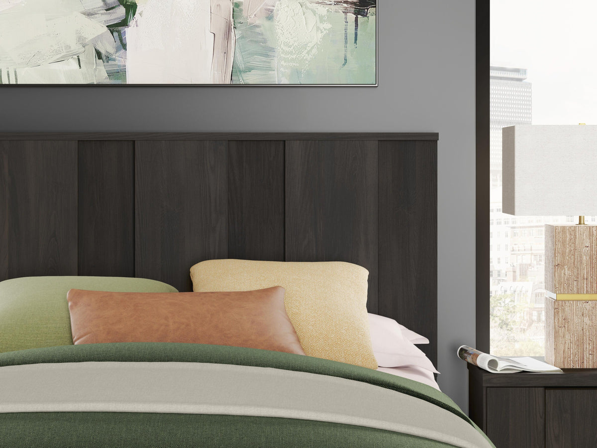 Shaehartin King Panel Headboard (PCB3167-SI) - Image 5