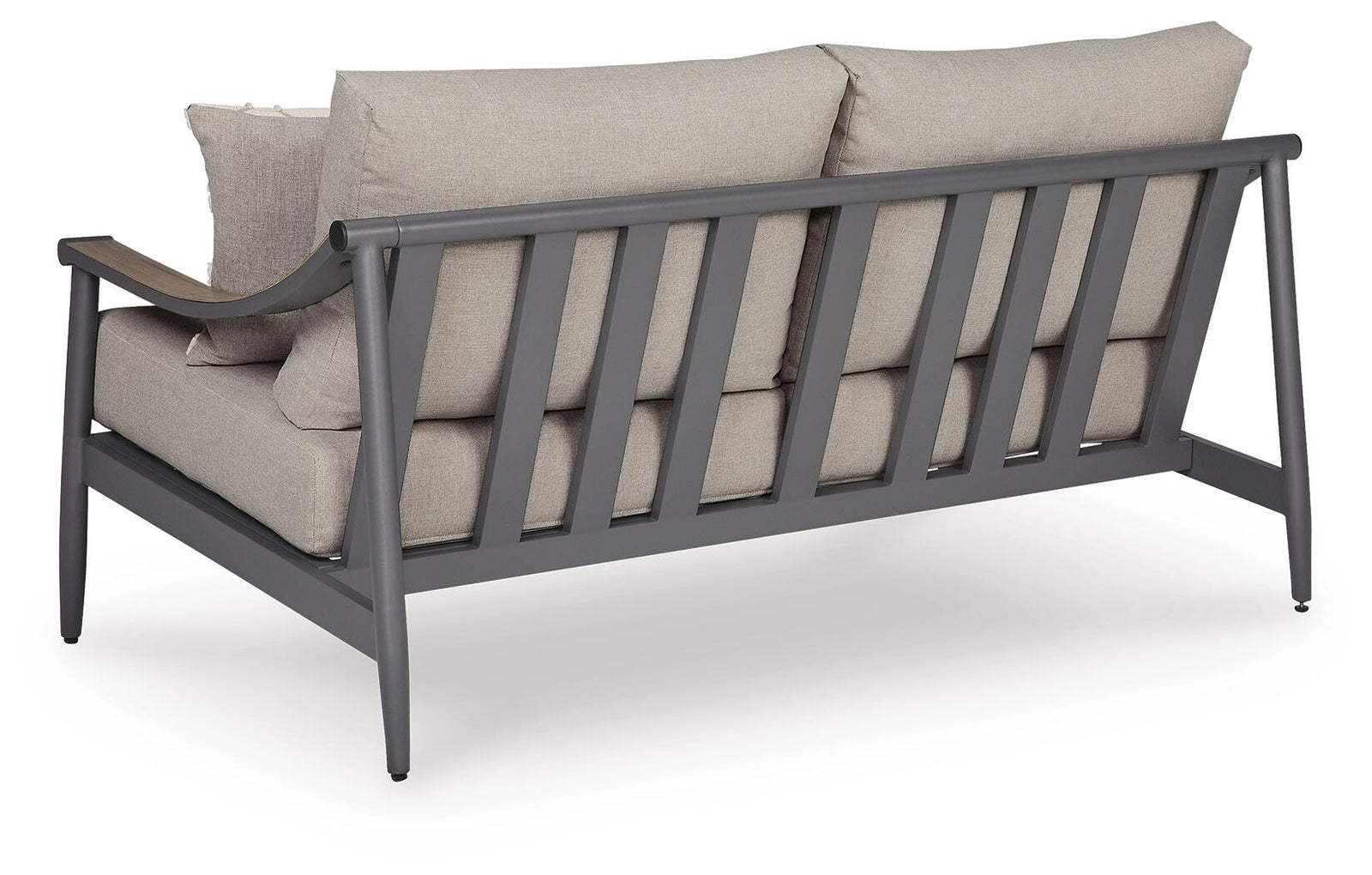 Ocean Beach Outdoor Sofa with Cushion (PCP510-SI) - Image 4