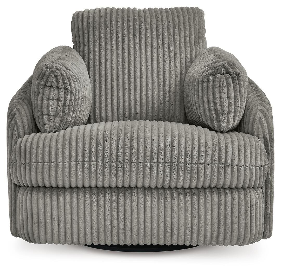 Tie-Breaker Swivel Glider Recliner (94903-SI) - Image 3