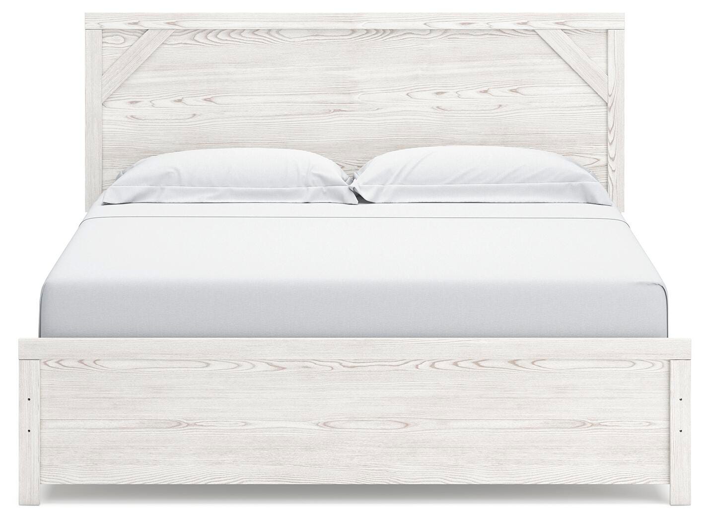 Gerridan Panel Bed - White/Gray  (B1190-SI) - Image 3