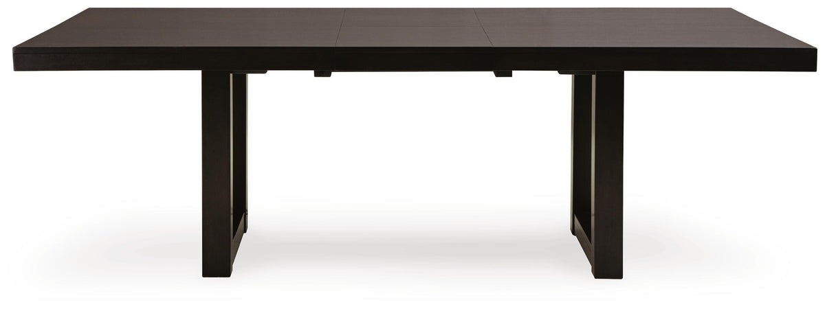 Neymorton Dining Table and 4 Chairs (D618-SI) - Image 7