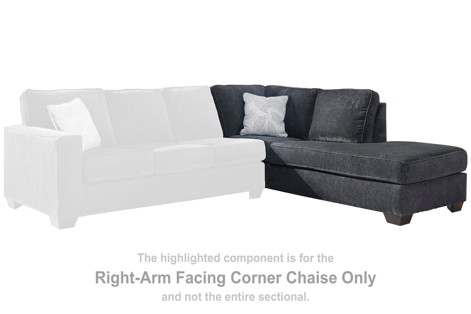 Altari Right-Arm Facing Full Sofa Sleeper (87213-SI) - Image 45