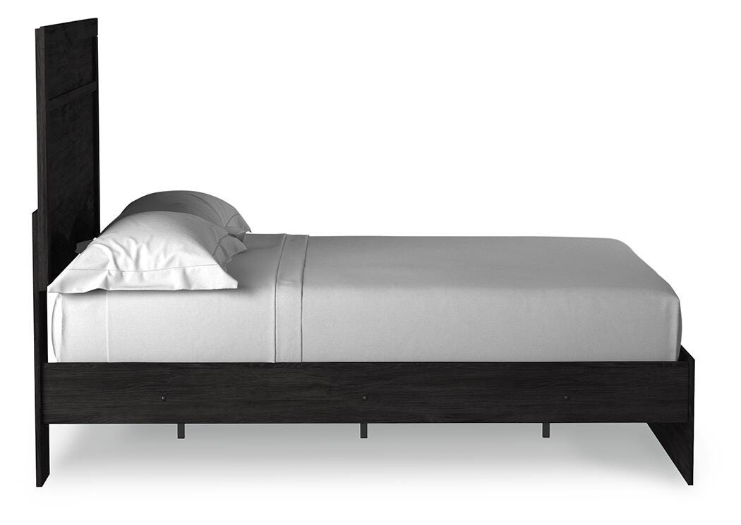 Belachime Panel Bed, Dresser, Chest and 2 Nightstands (B2589-SI) - Image 12