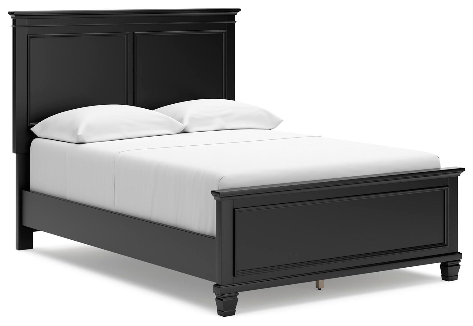 Lanolee Panel Bed, Dresser and Mirror - Black  (B687-SI) - Image 8