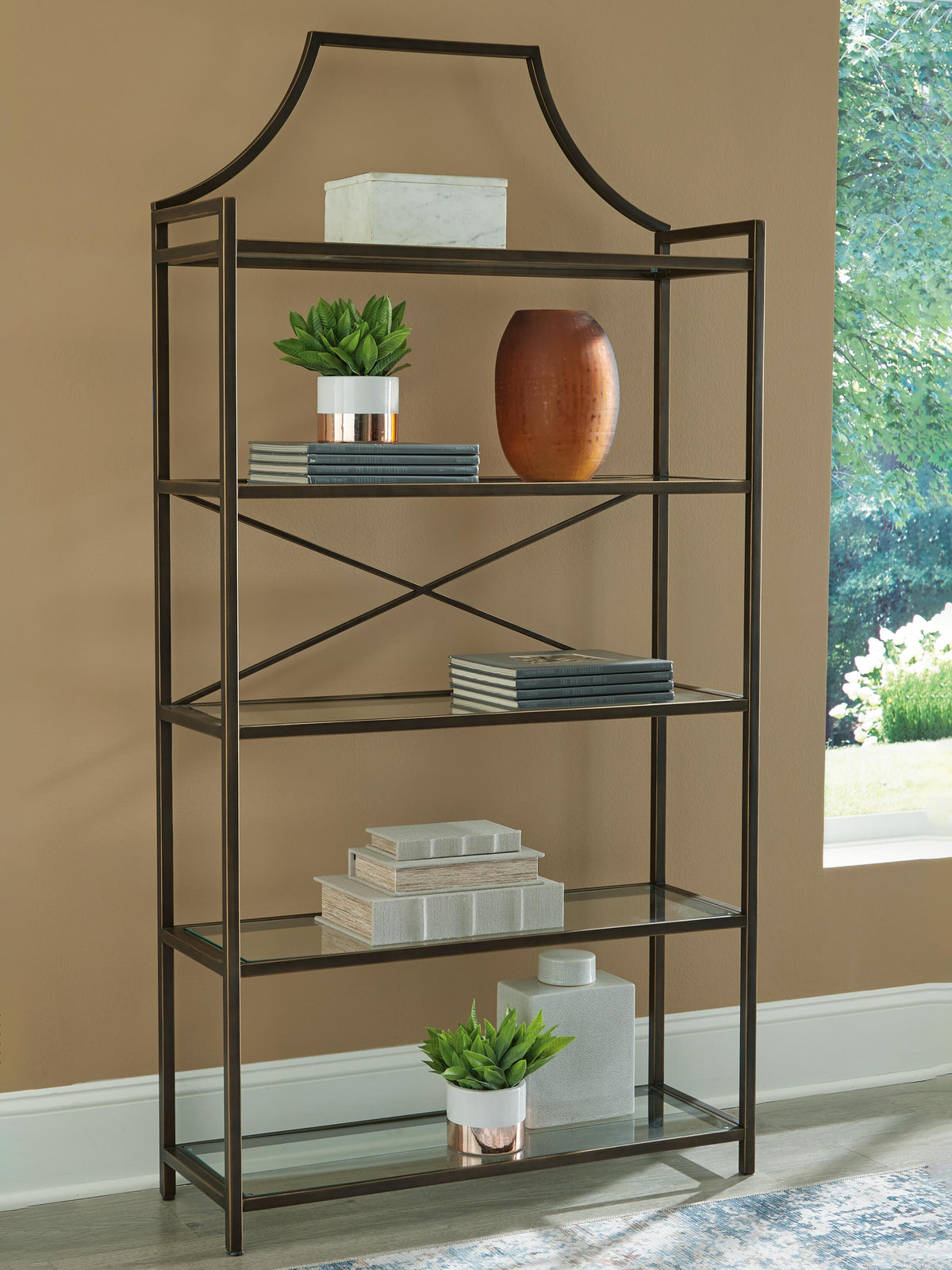 Bernonly 72 Bookcase (A4000556-SI) - Image 2