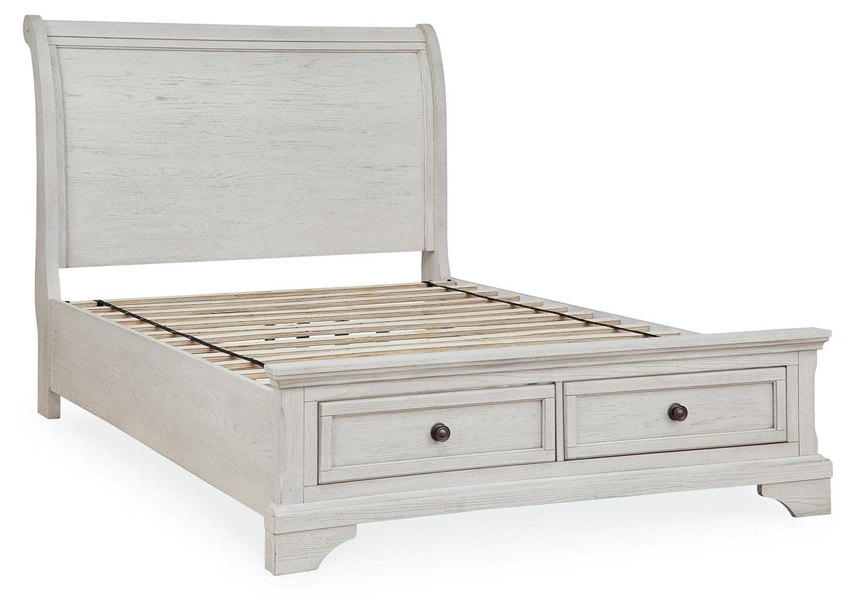 Robbinsdale Sleigh Storage Bed, Dresser and Mirror (B742-SI) - Image 5