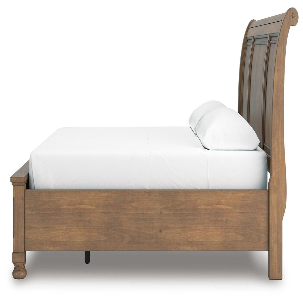 Feddinger California King Storage Sleigh Bed (PCB779-SI) - Image 8