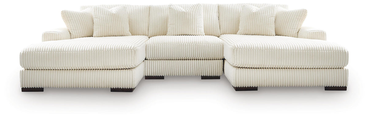 Lindyn 3-Piece Sectional with Double Chaise (21104-SI)