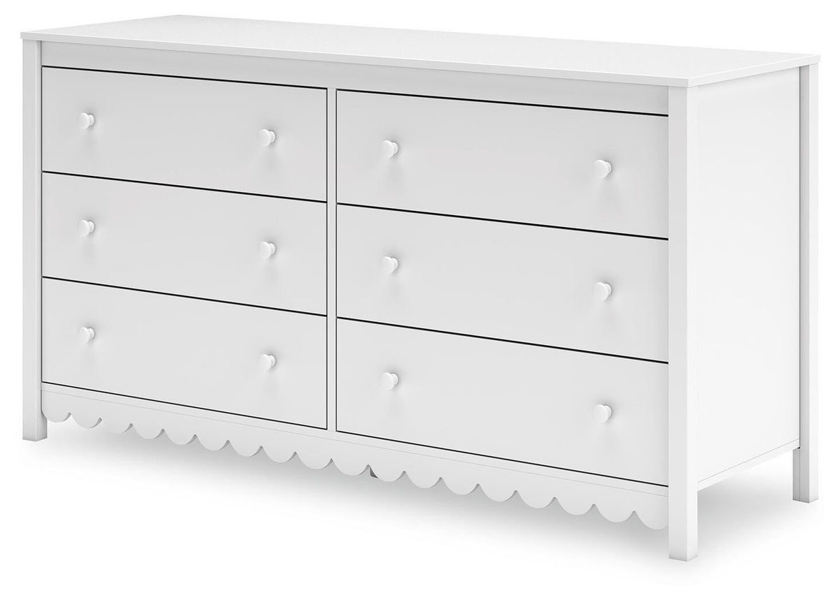 Hallityn Dresser (Youth) - White  (EB1810-SI) - Image 3