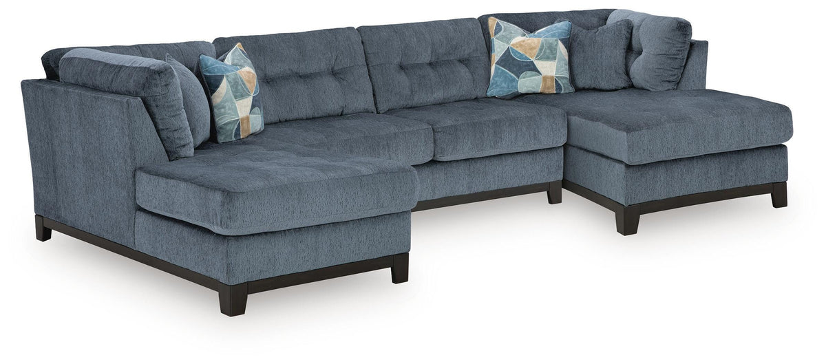 Maxon Place 3-Piece Sectional with Chaise (33003-SI)