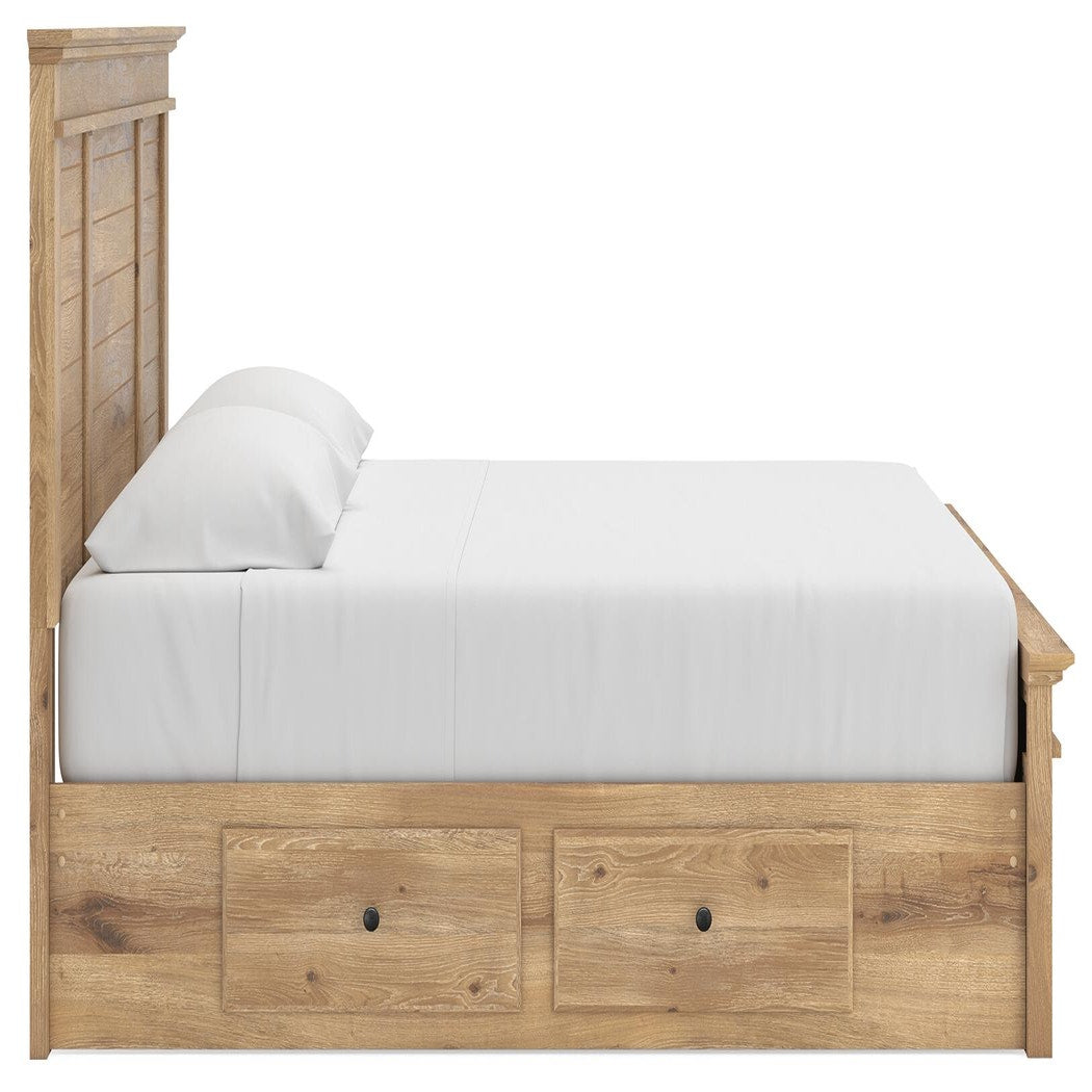 Makidern King Panel Storage Bed (PCB1170-SI) - Image 8
