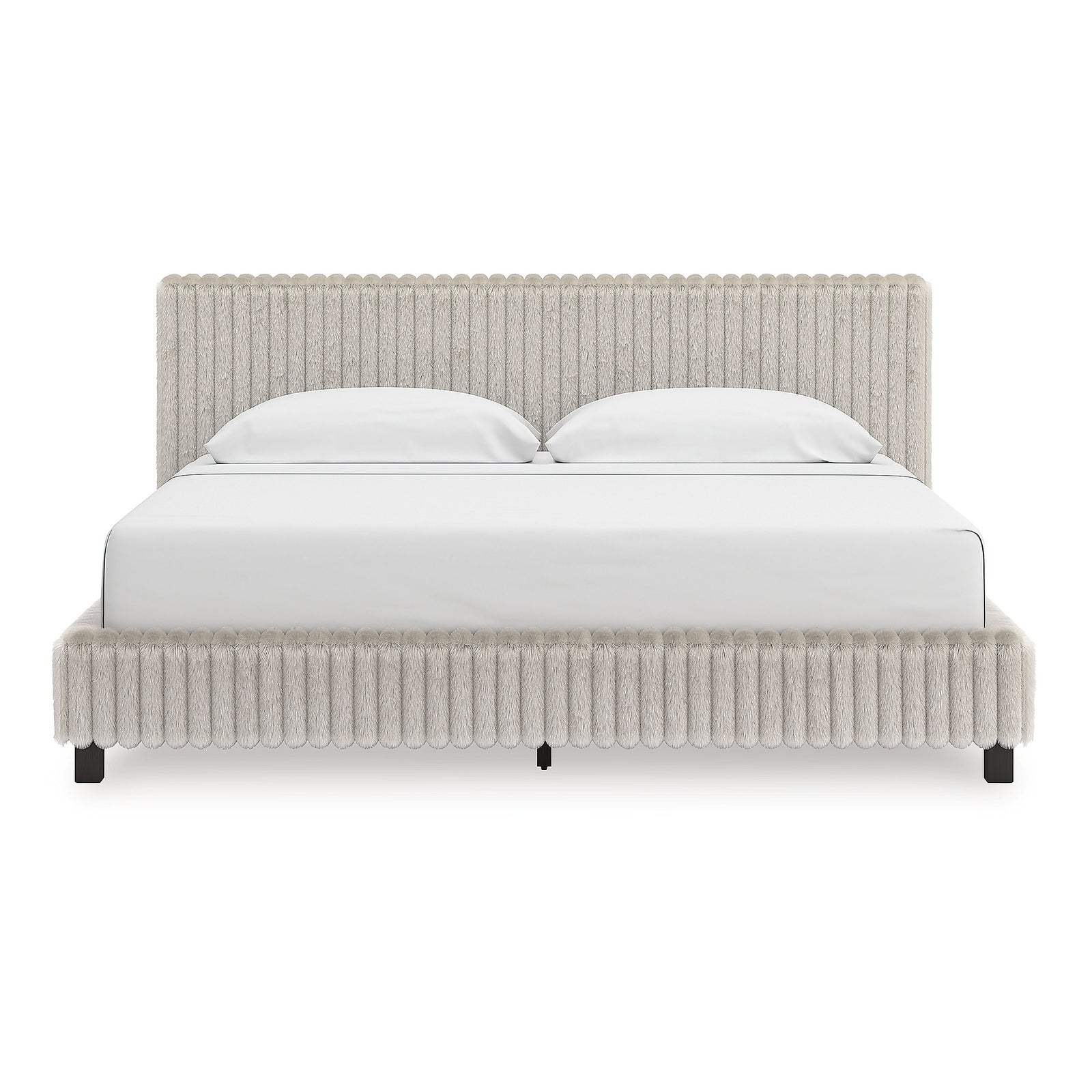 Zuraleus King Upholstered Bed (PCB3381-SI) - Image 2