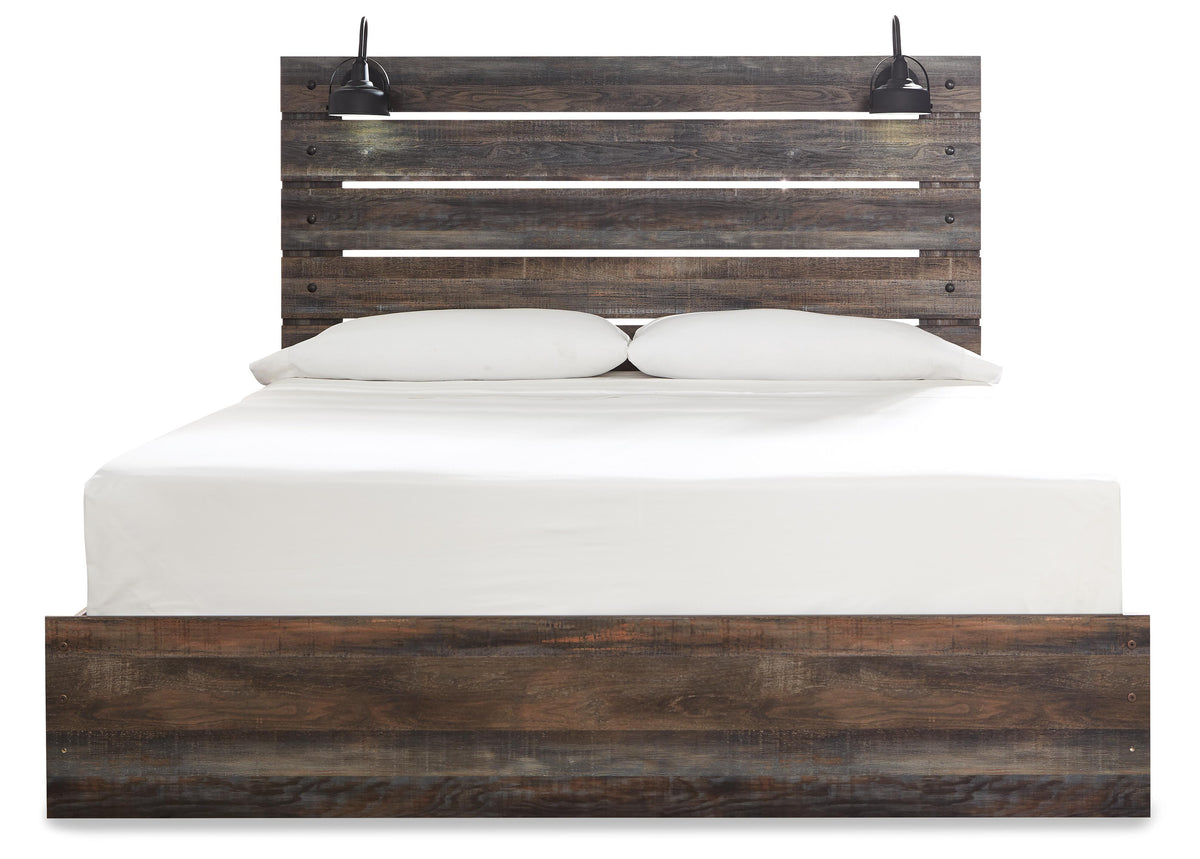 Drystan Panel Bed - Multi  (B211-SI) - Image 3
