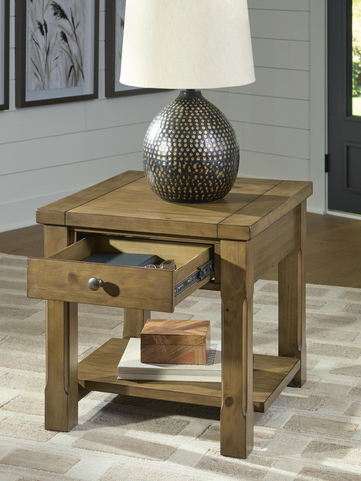 Vandenmore End Table - Medium Brown  (T539-SI) - Image 6