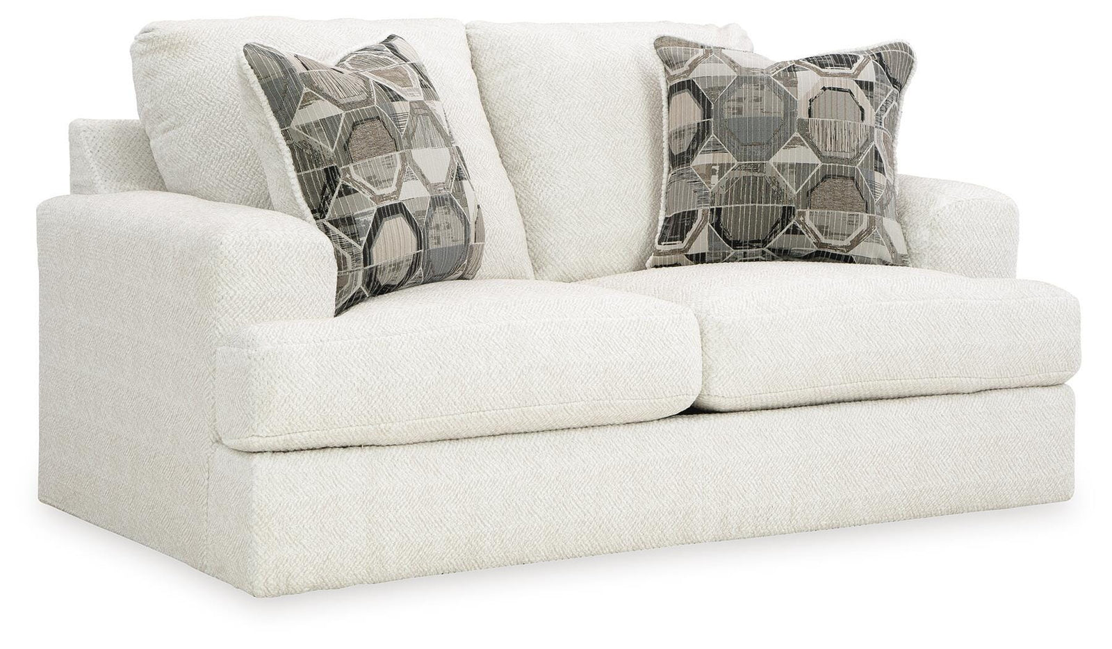 Karinne Loveseat, Oversized Chair and Accent Ottoman (31403-SI) - Image 3