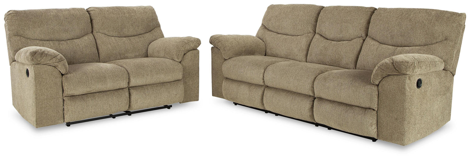 Alphons Reclining Sofa and Loveseat (28202-SI)