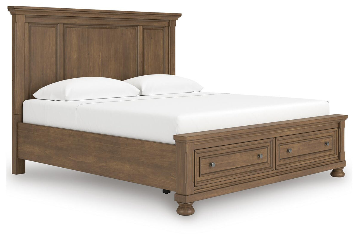 Feddinger King Panel Storage Bed, Dresser, Mirror, Chest and Nightstand (PCB779-SI) - Image 18