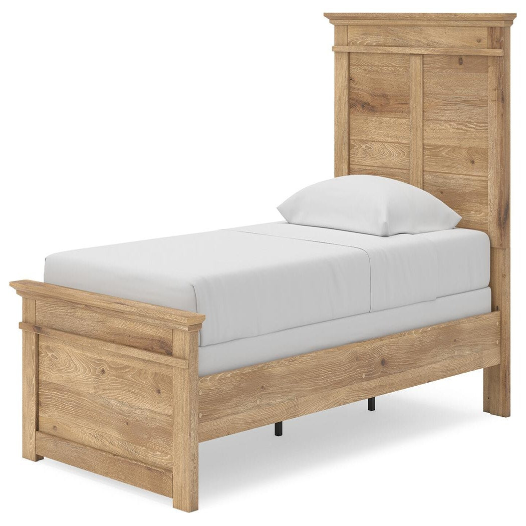 Makidern Twin Panel Bed, Dresser and Mirror (PCB1170-SI) - Image 14