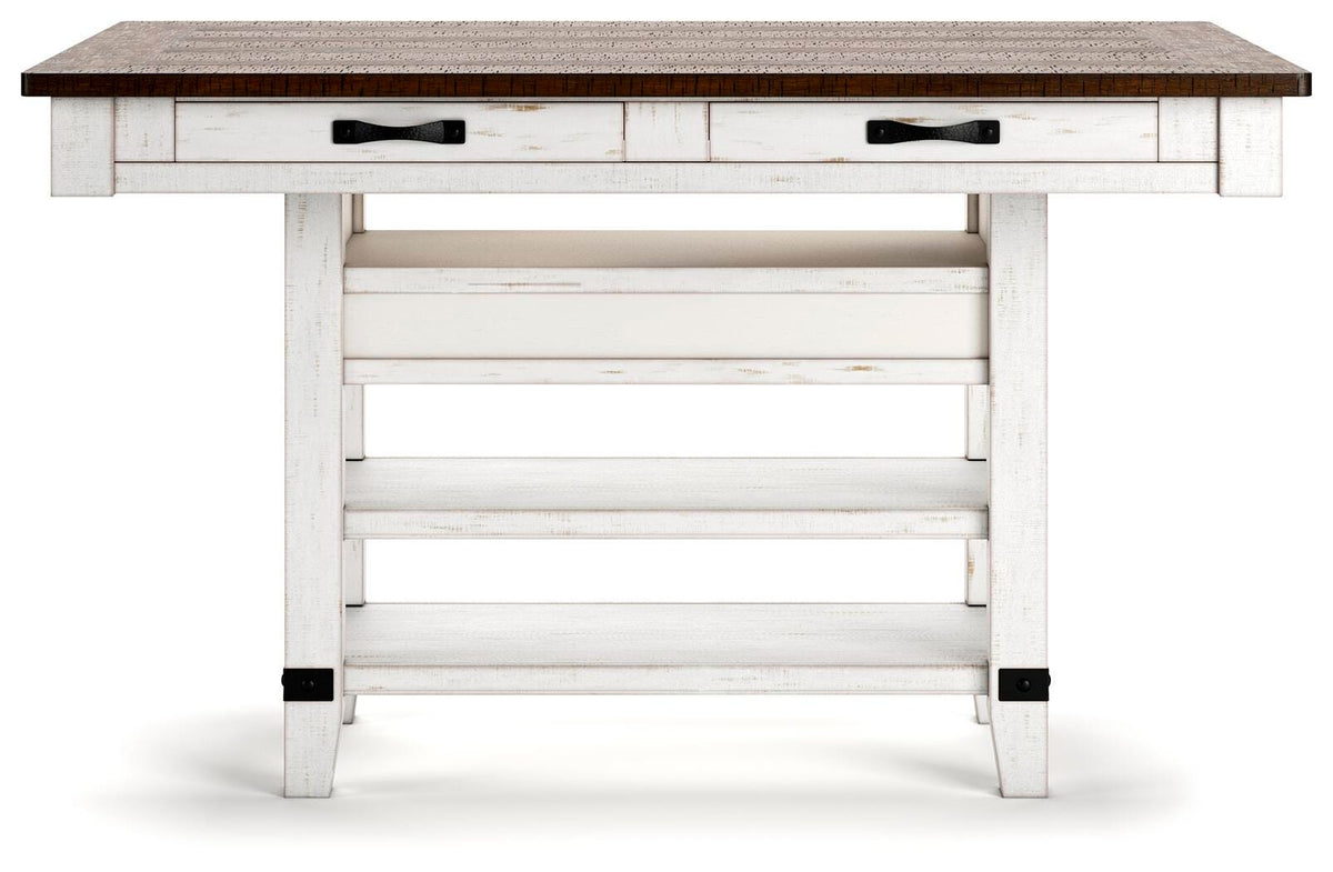 Valebeck Counter Height Dining Table and 4 Barstools (D546-SI) - Image 6