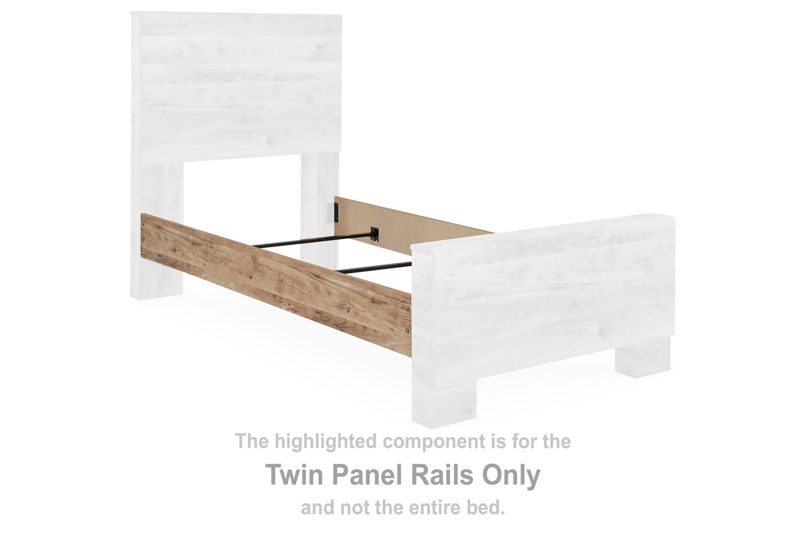 Hyanna Panel Rails - Tan Brown  (B1050-SI) - Image 5