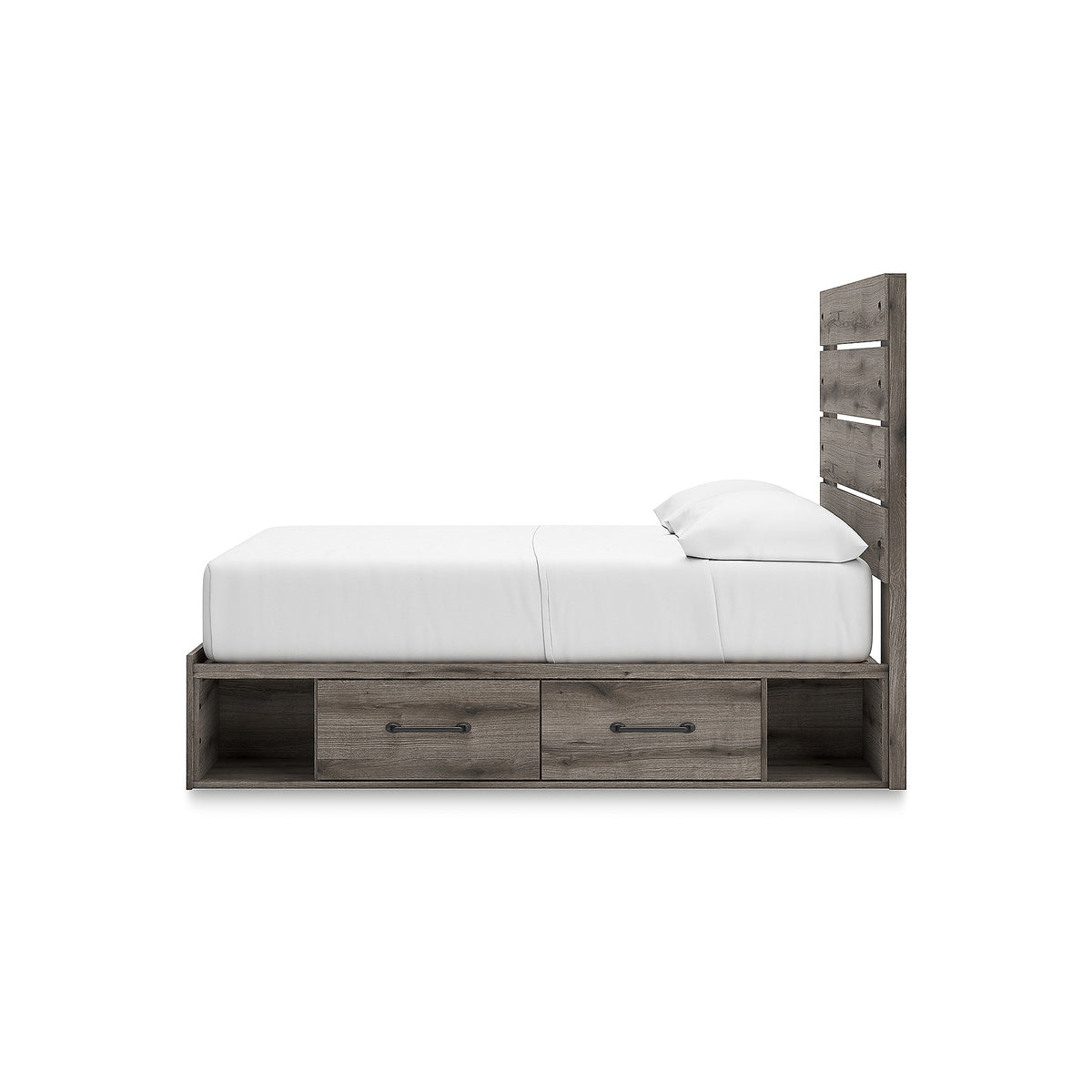 Graystorm Full Panel Bed with Storage (PCB2405-SI) - Image 8