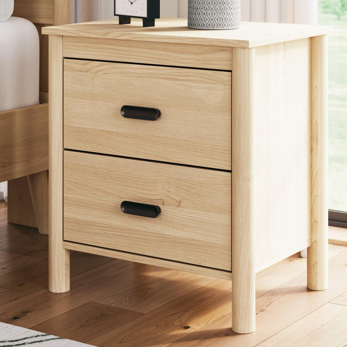 Cabinella Nightstand - Tan  (EB2444-SI) - Image 9